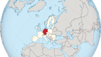 Deutsche Bundesländer Karte